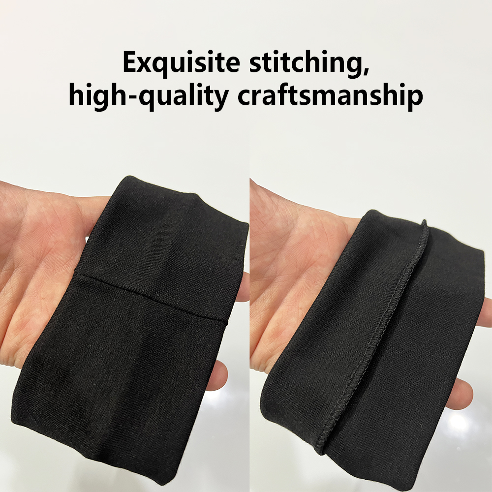 Wholesale Custom Logo Elastic Thin Polyester Yoga Running Basketball Sports Headband Sweatbands For Women Gym