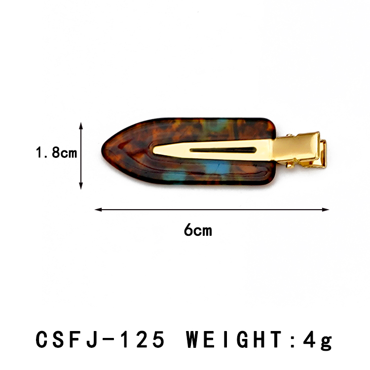 YIYI 6cm Marble Pattern Mini Custom Hair Clip Temperament Acetate Claw Clip High Quality Personalized Hair Accessories For Women