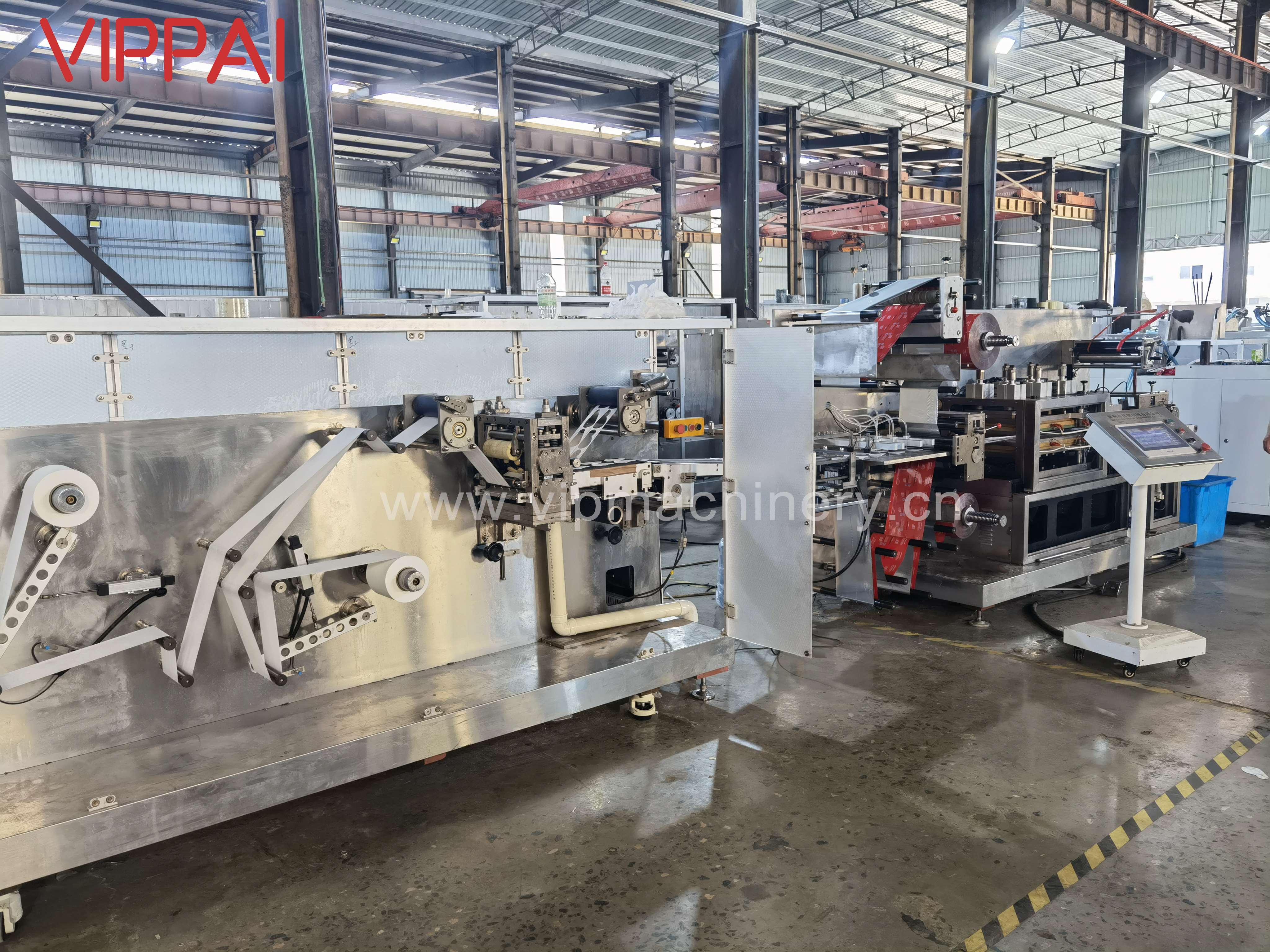 2025 VIPPAI Hot Automatic Cosmetics Beauty Under Eye Mask Patch Pad Making Manufacturing Machine