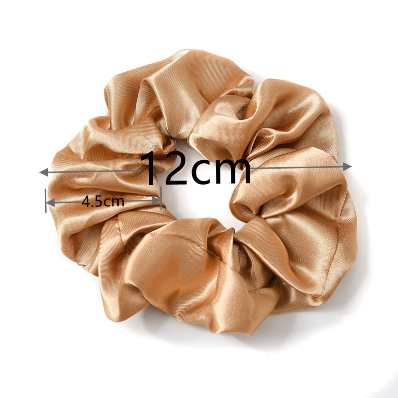 Luxury Satin Silk Scrunchies for Women - Soft Elastic Hair Ties No Damage - Wholesale Hair Accessories for Salon &amp; Boutique