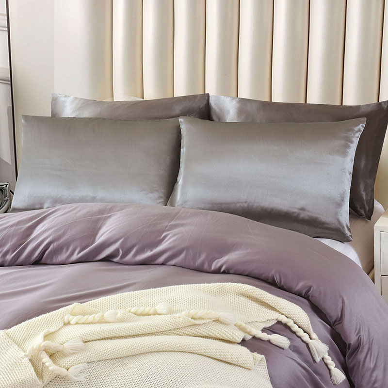 Custom Satin Silk Pillowcase Luxury Silk Satin Pillow Case Ultra Soft Luxury Gift Silk Satin Pillowcase For Hair
