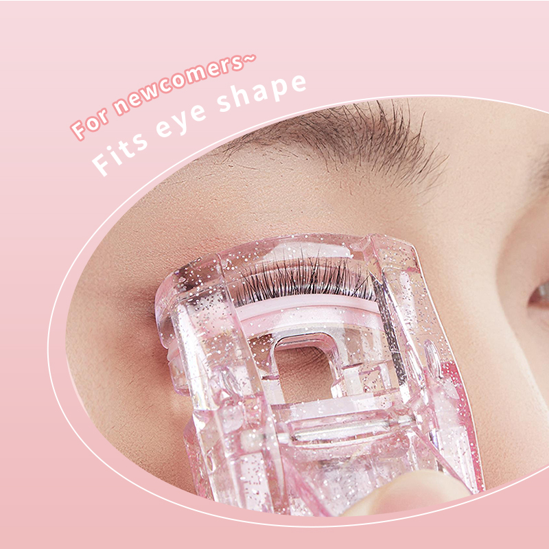 Malian Best-Selling Long-Rising Eyelash Curler Wih Comb Beauty Tools Women's Makeup Wide-Angle Eyelash Curler Combination
