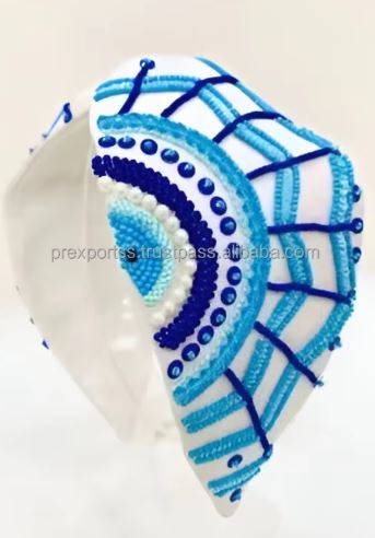 High Quality American Style Velvet Handmade Hairbands for Kids From India Manufacturer Best Price for Festive Gifting