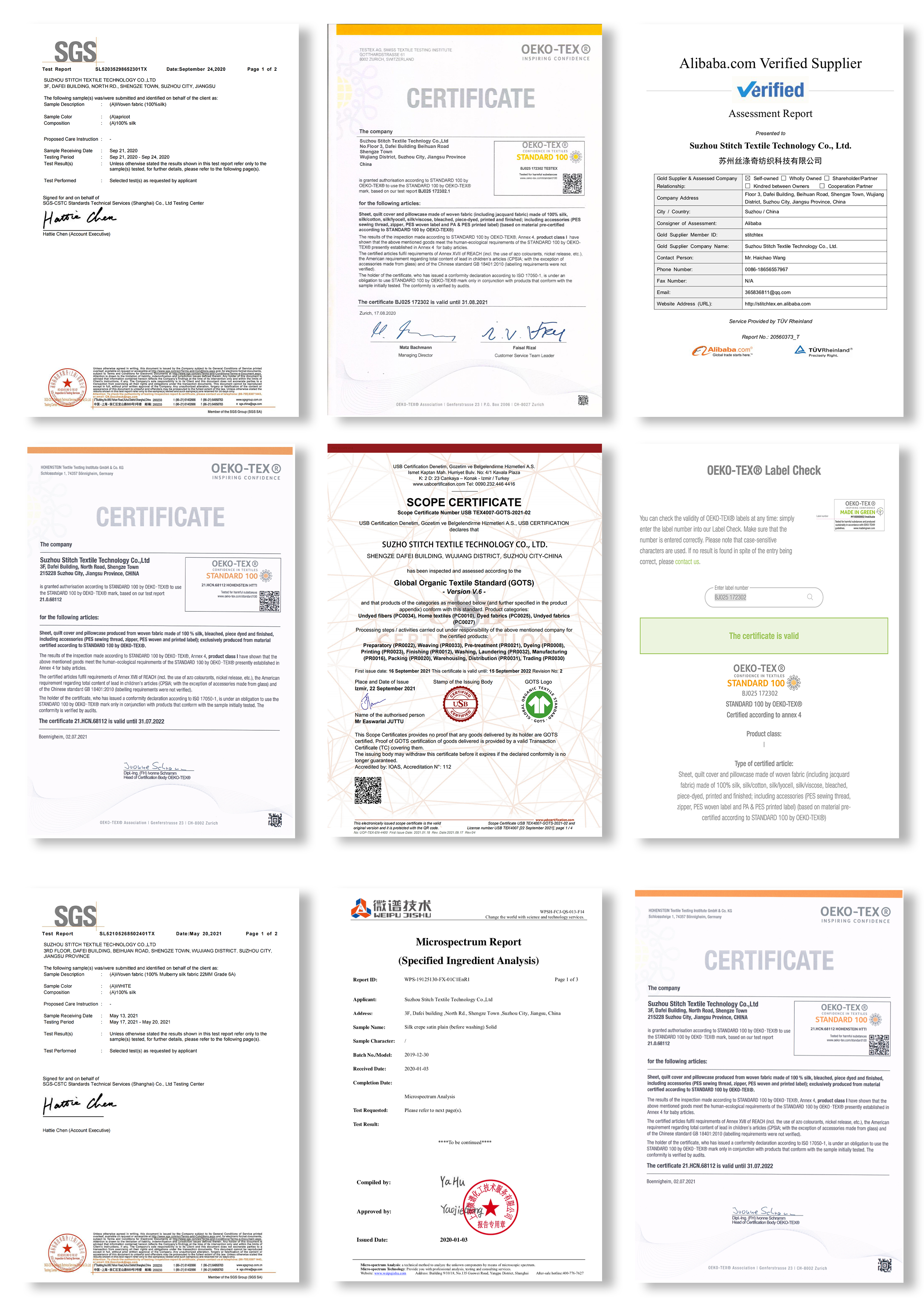 Certifications Overview