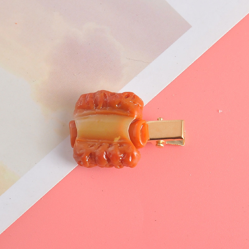 Creative and Funny Simulation Fun Food Duckbill Clip Hair Clip Hair Accessories Factory Wholesale