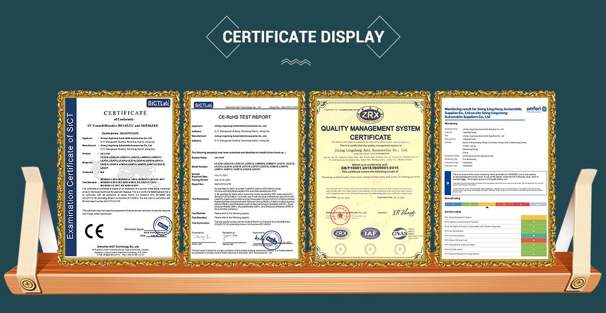 Product Certifications