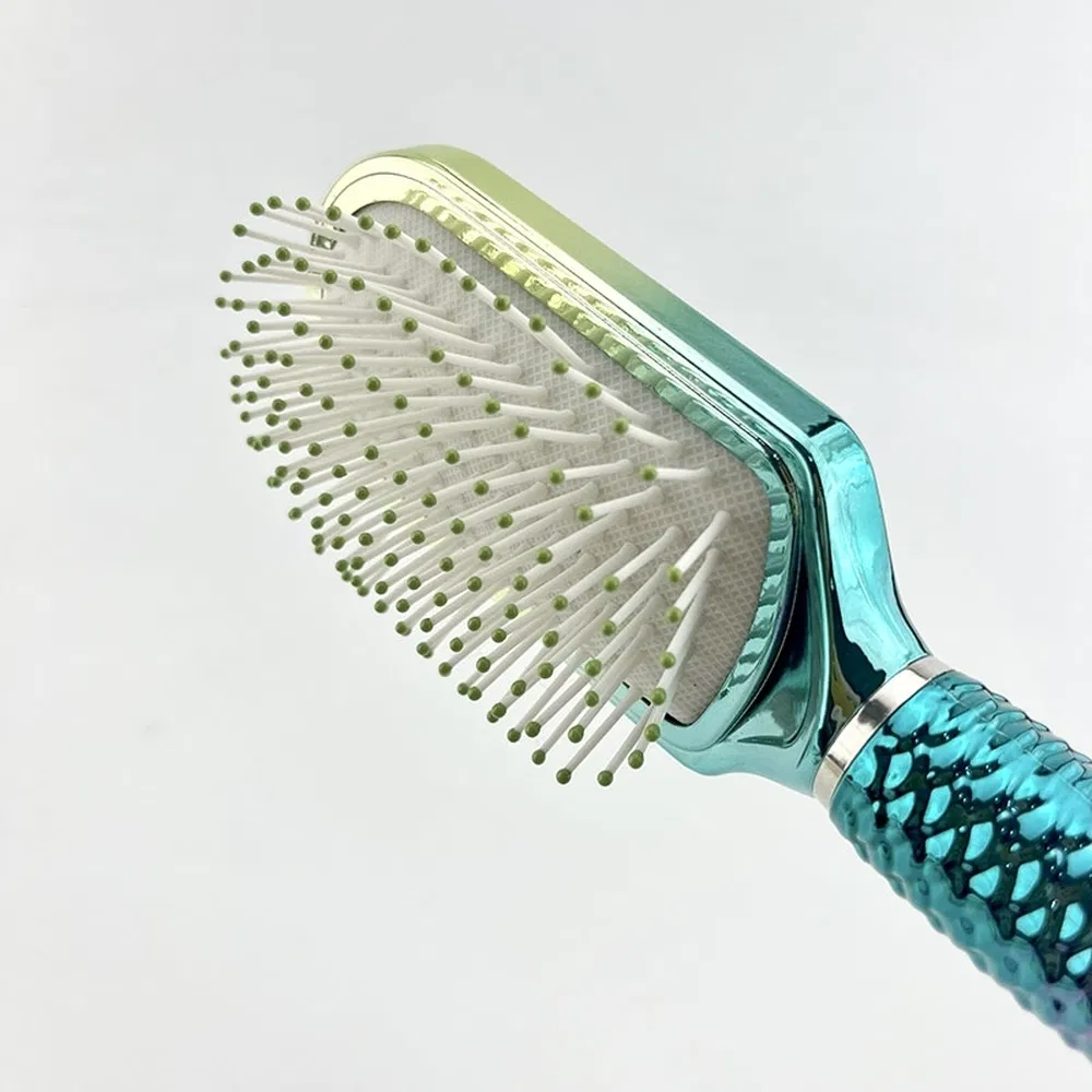 Goat Hair Powder Brush Manufacturing Customizable Mild Material Smooth Glide Hair Comb