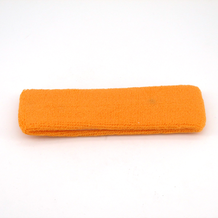 Hot Sale Wholesale Sport Cotton Sweat Bands Wristband Headband Multi Color Customization of Sweat Absorbing Hair