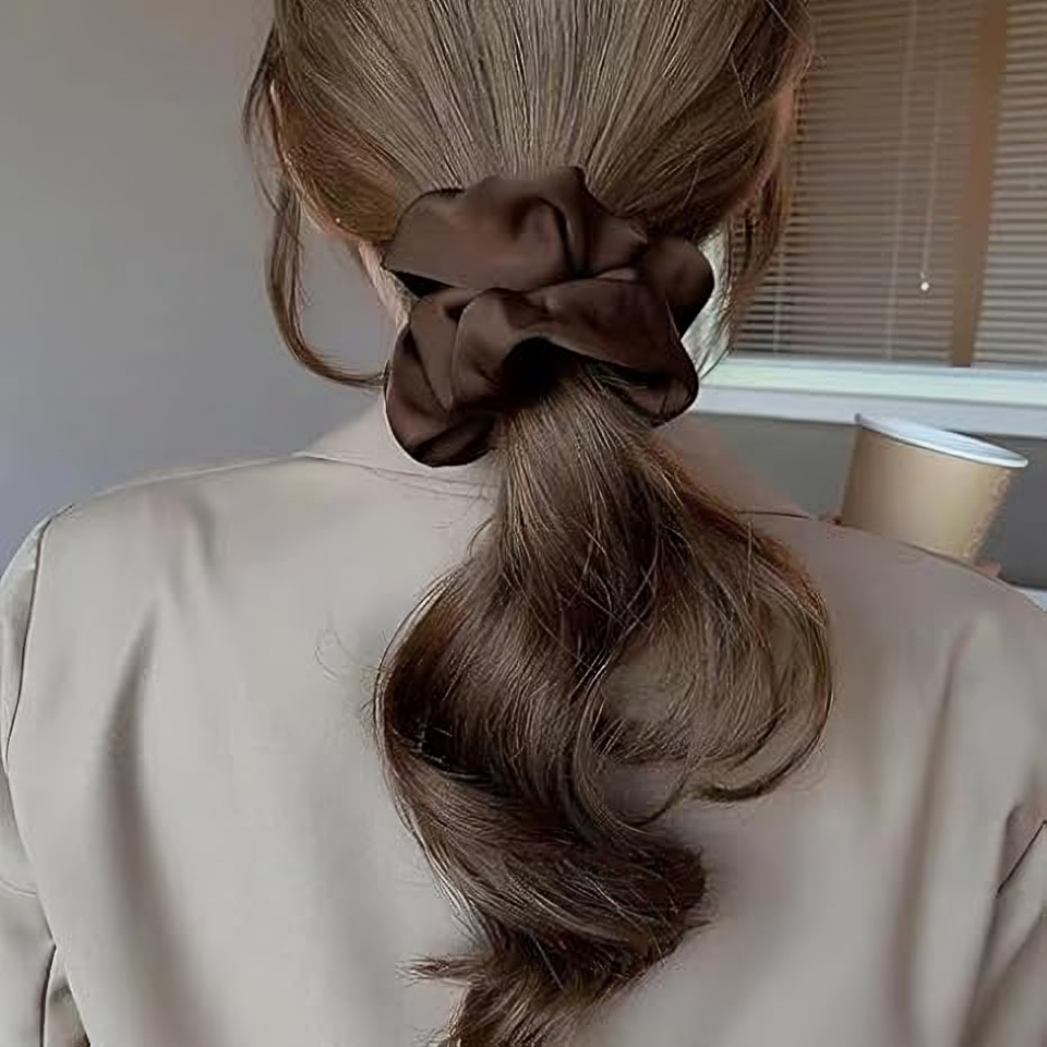 Satin Scrunchies Showcase
