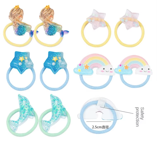 Children's Hair Ties Detail 12