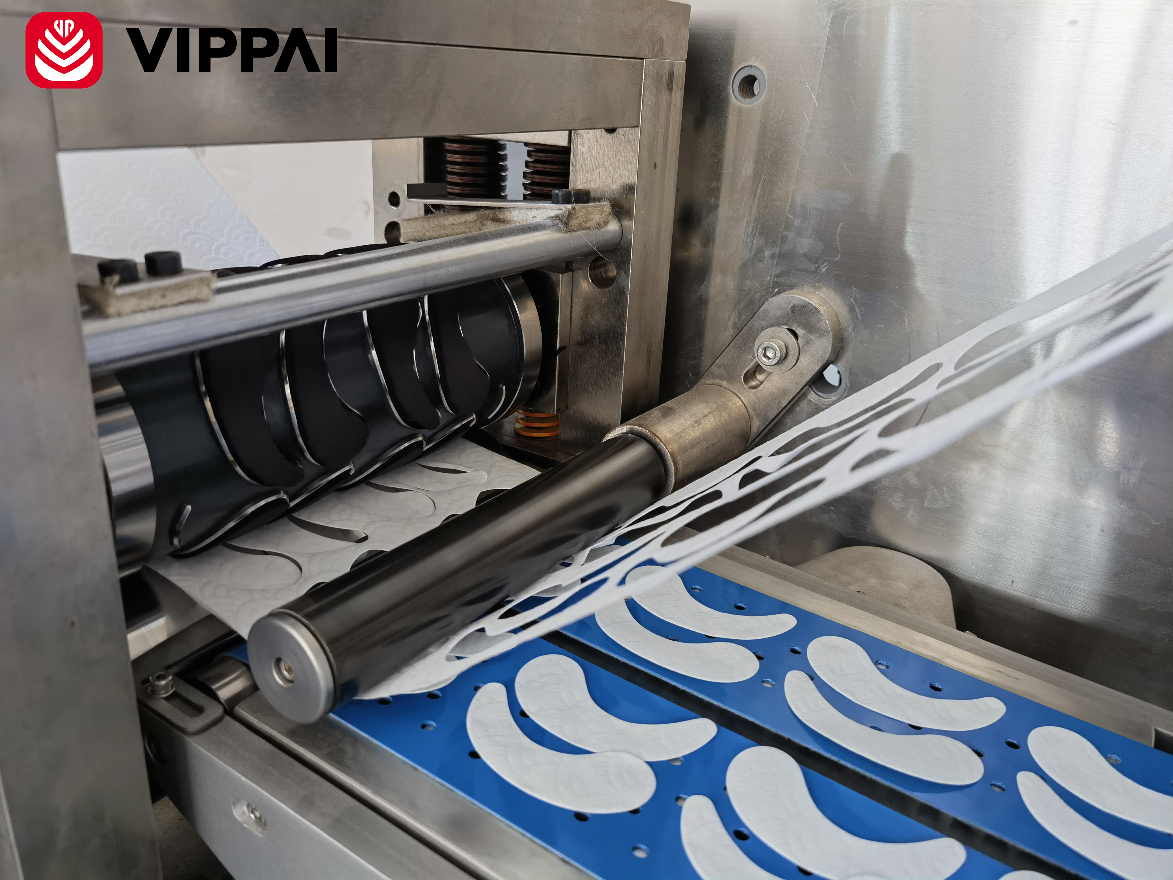 2025 VIPPAI Hot Automatic Cosmetics Beauty Under Eye Mask Patch Pad Making Manufacturing Machine