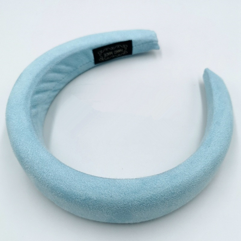 Velvet Hair Band Colorful Sponge Headband for Women