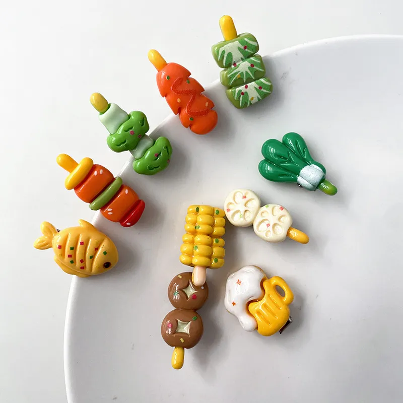Funny Food Hair Clip