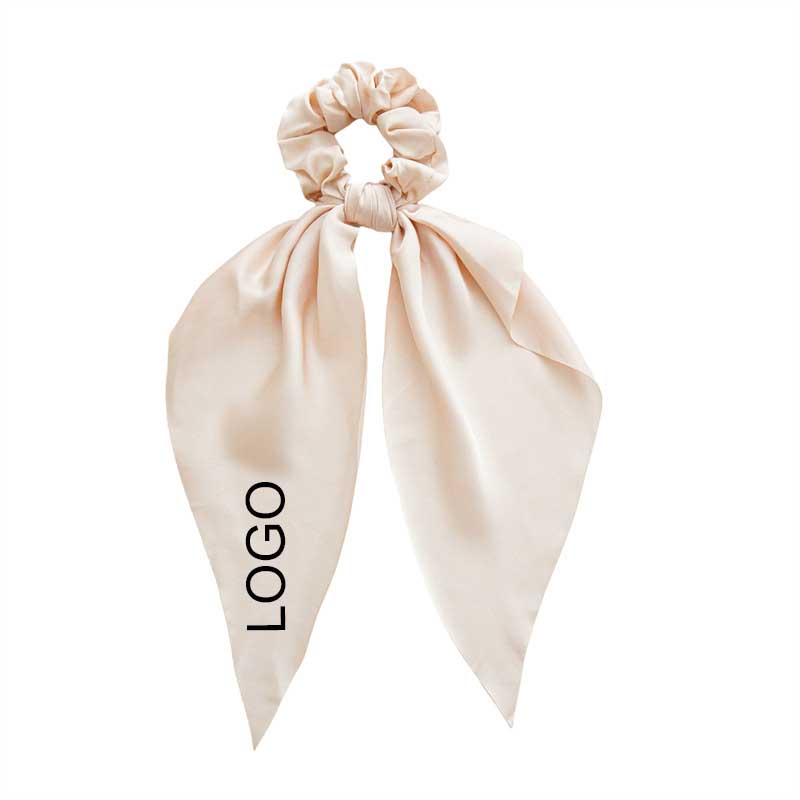 Nuoxin Manufacture Hot Selling Custom Logo Elastic Hair Bands Scrunchies Luxury Hair Scrunchie for Women Ladies