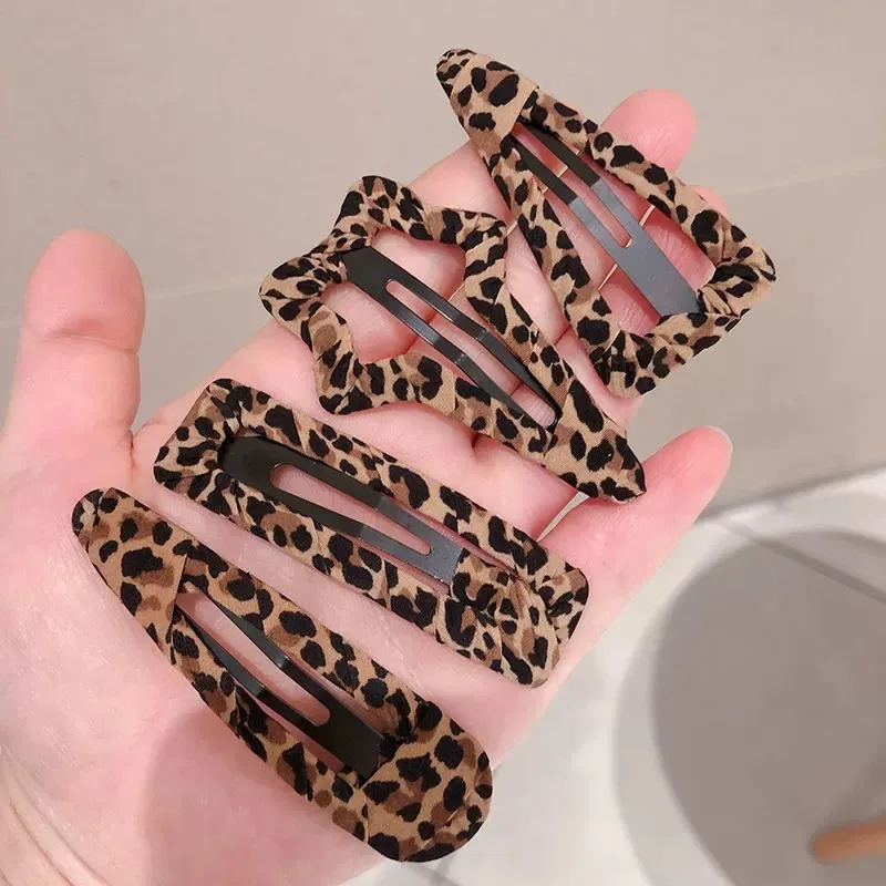 Leopard Print Hair Clip Variety