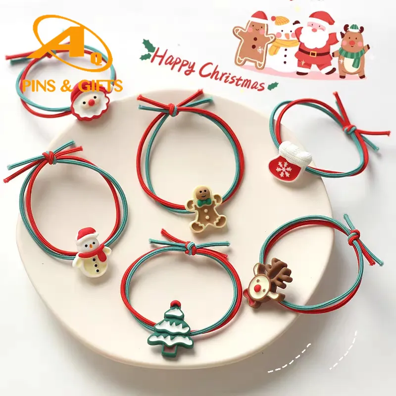 Stretchy Athletic Hairbands Custom Sublimation Printed Sports Designer Headband Christmas Tree Halloween Headband Hair Accessories Clips