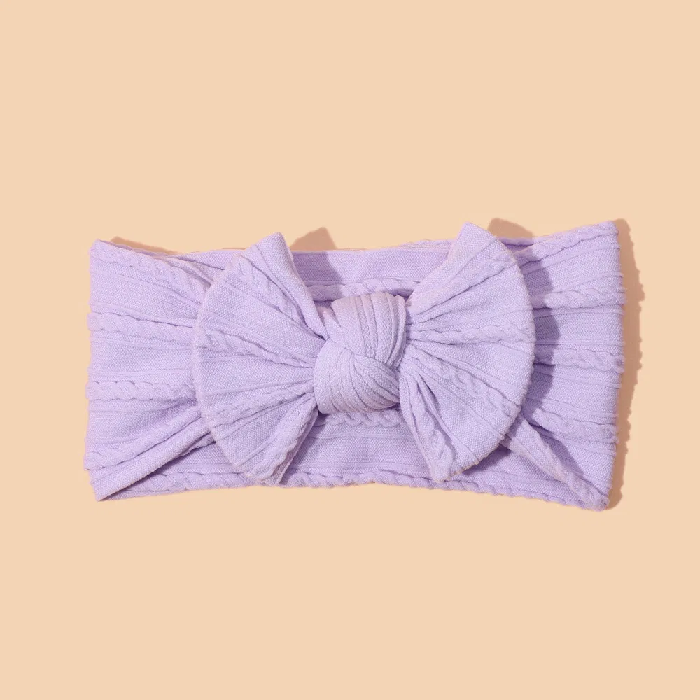 2025 New Children's Hair Accessories, Jacquard Bow, Baby Hair Band