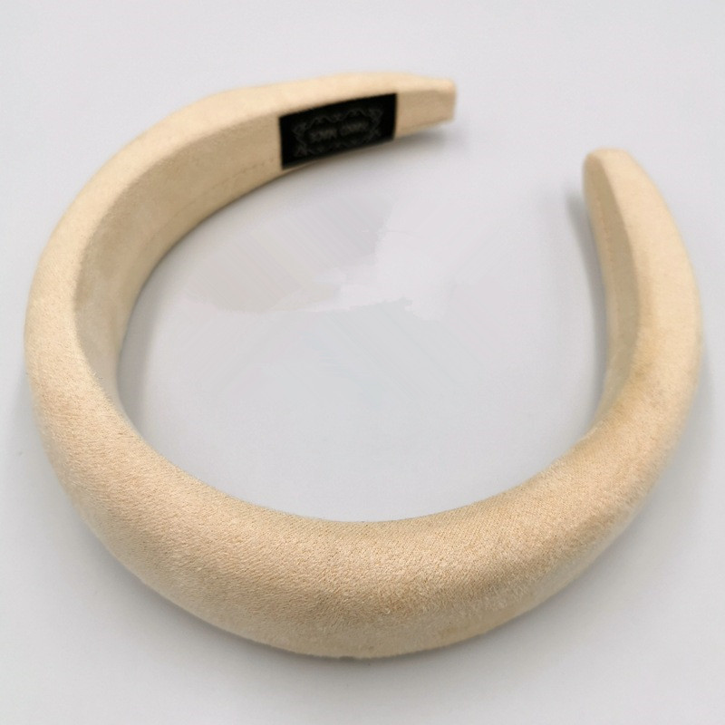 Velvet Hair Band Colorful Sponge Headband for Women