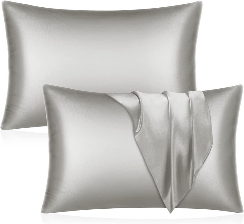 Custom Satin Silk Pillowcase Luxury Silk Satin Pillow Case Ultra Soft Luxury Gift Silk Satin Pillowcase For Hair