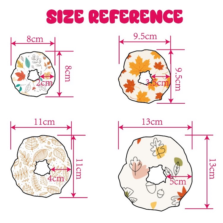 Custom Scrunchies Personalized Logo Accessories Fabric Elastic Band Hair Ties Elastic Hair Band Ties Silk