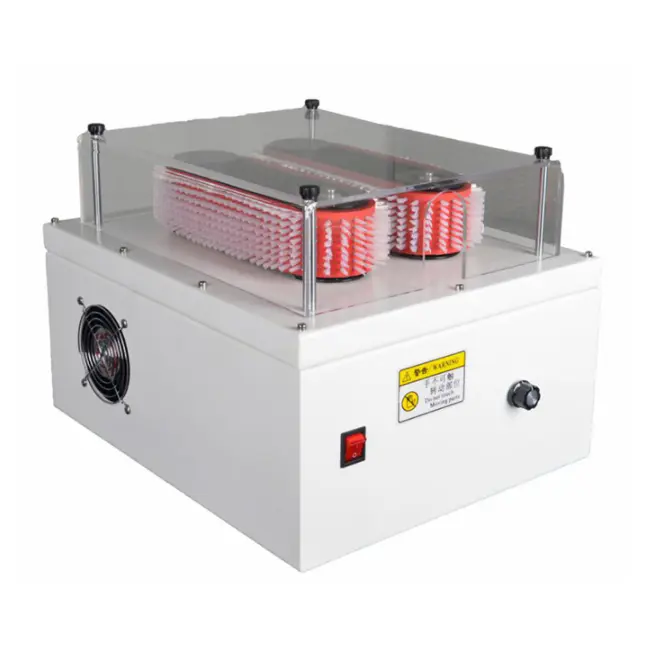 Ultra Tin Wire Cutting And Strip Machine Shield Braid Brushing Machine