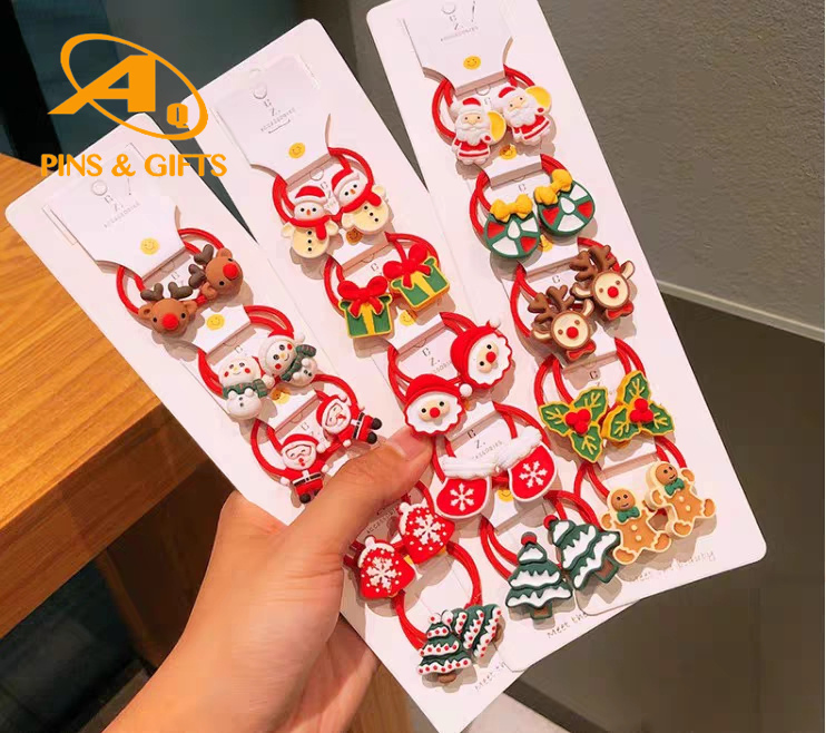 Stretchy Athletic Hairbands Custom Sublimation Printed Sports Designer Headband Christmas Tree Halloween Headband Hair Accessories Clips