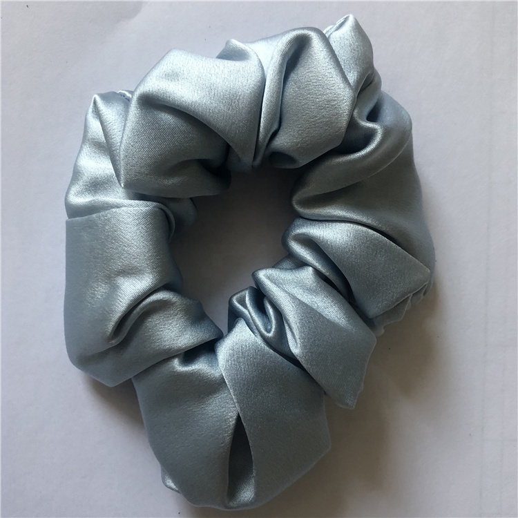 Wholesale KAN 2026 Customized 100% Silk Scrunchie Hairbands Elastic Mulberry Silk Casual Four Seasons