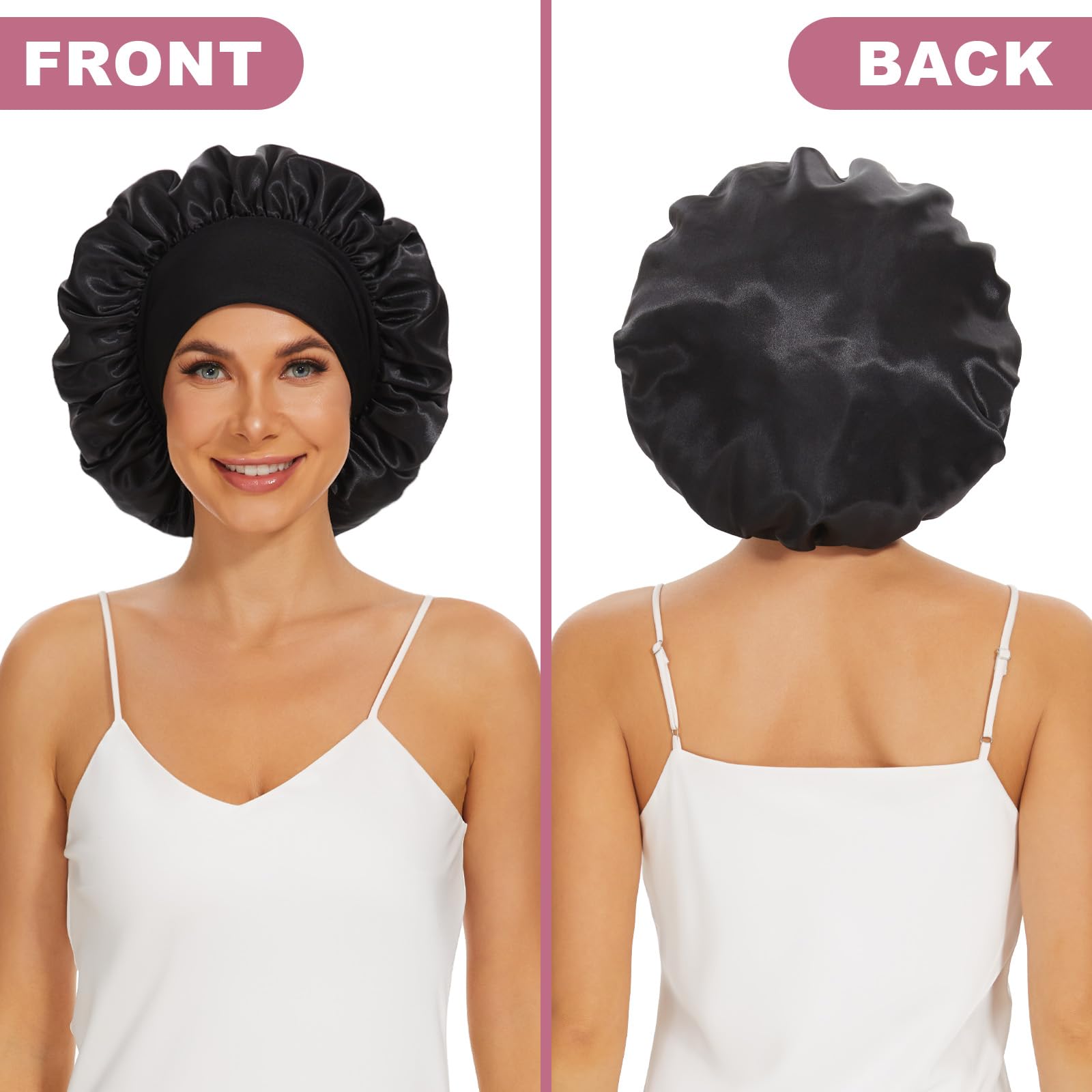 Satin Bonnet Sleeping Cap