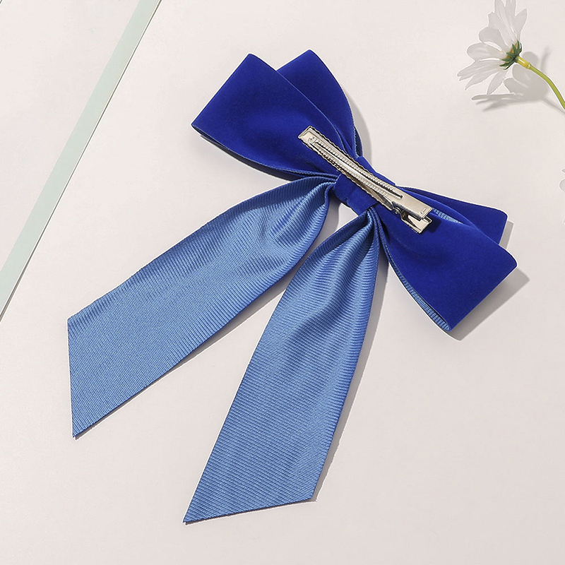 Velvet Bowknot Hairpin Display 5