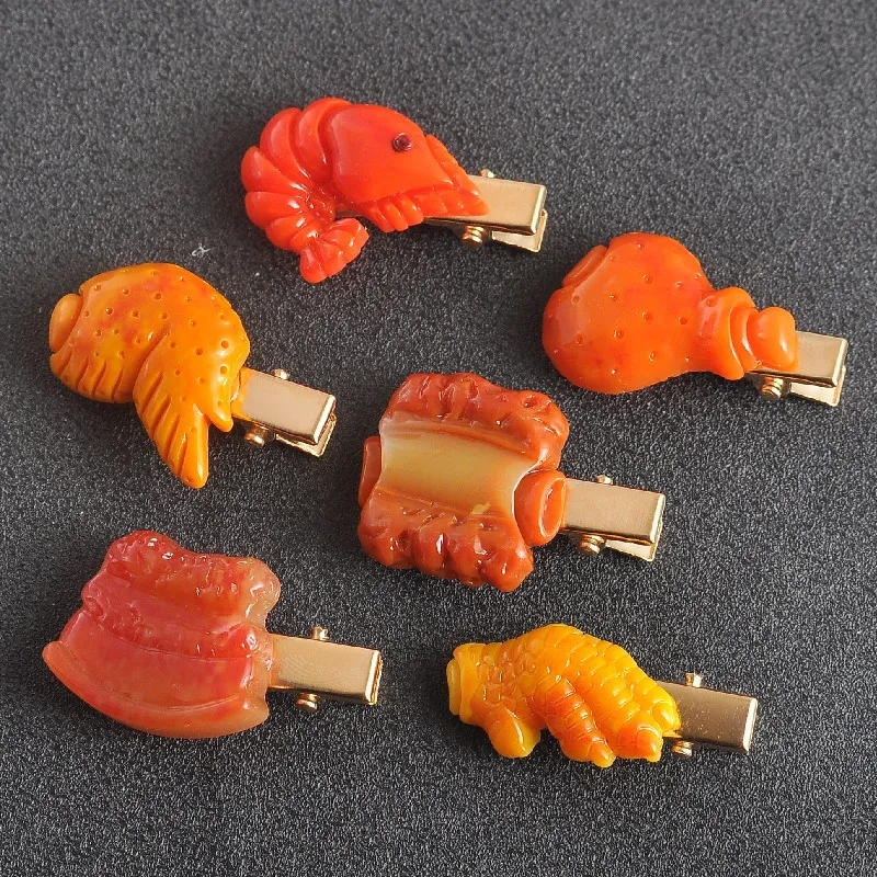 Handmade Food Hairpin