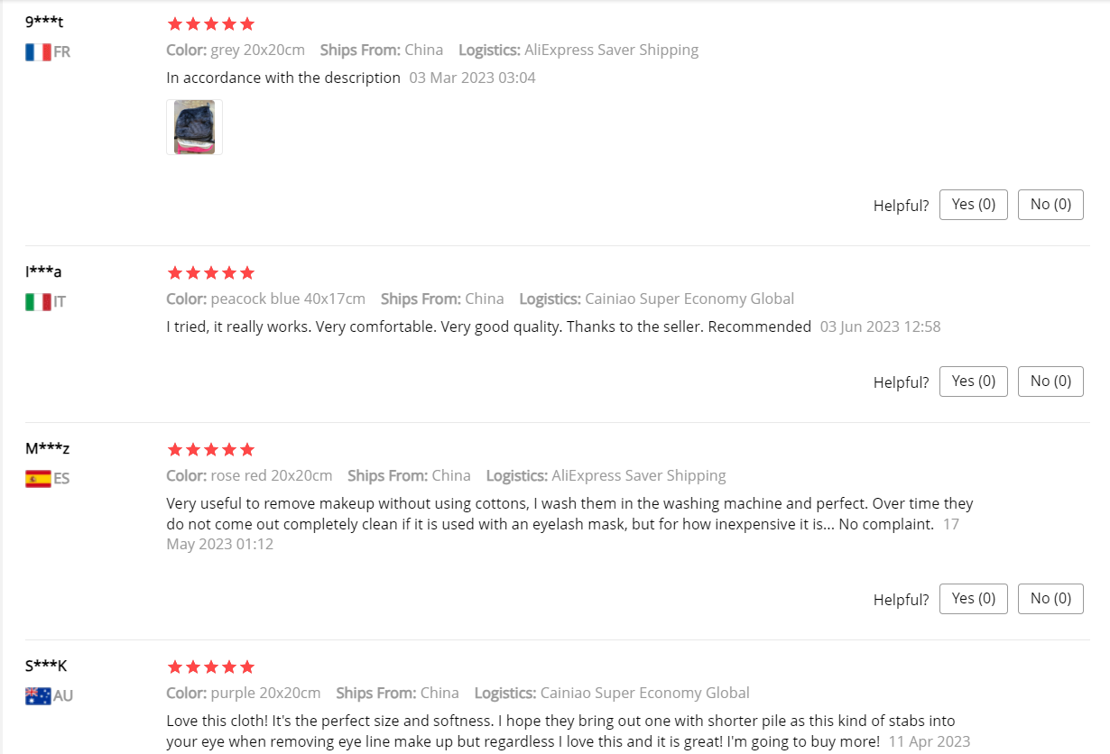 Feedback screenshot 2