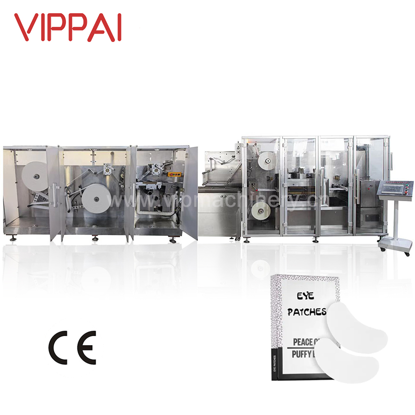 2025 VIPPAI Hot Automatic Cosmetics Beauty Under Eye Mask Patch Pad Making Manufacturing Machine