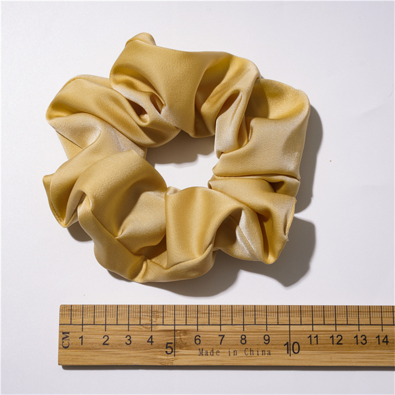 Lace flower scrunchie showcase