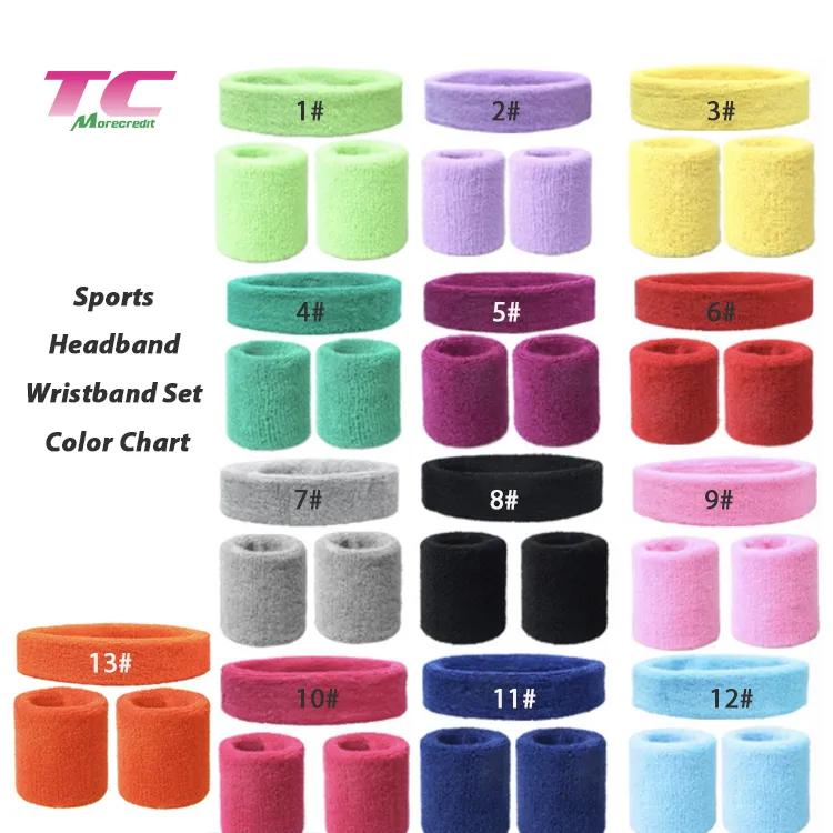 New Trendy Moisture Wicking Sports Hair Ornament Bandana Hairbands