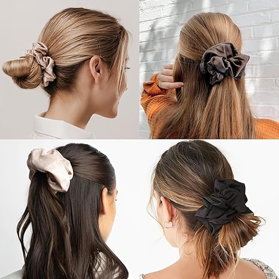 Satin Scrunchies Showcase