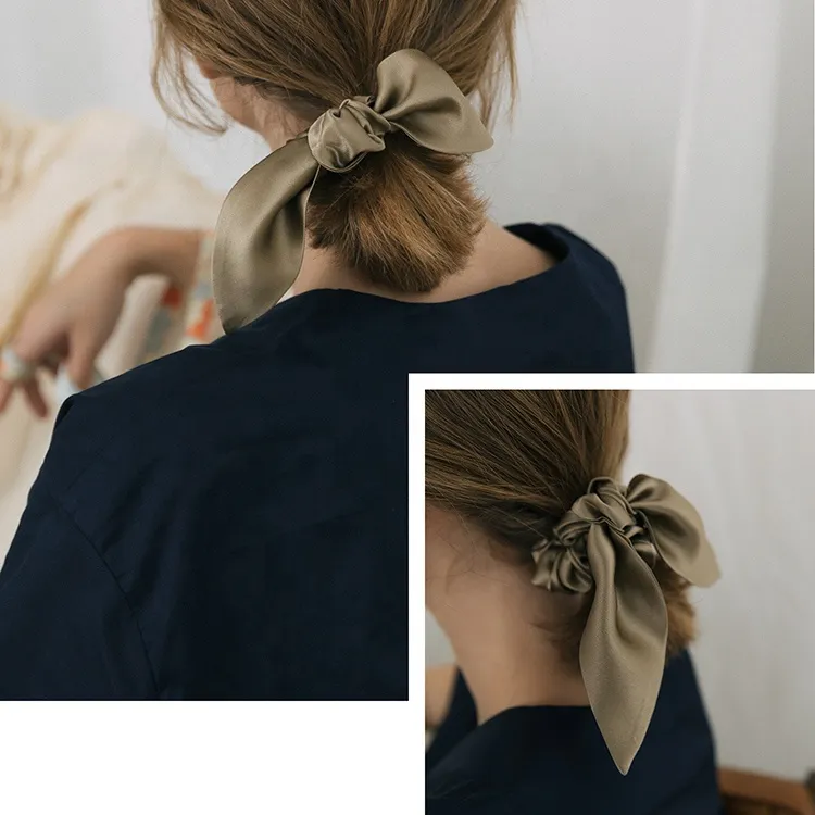 Silk Scrunchies Detail