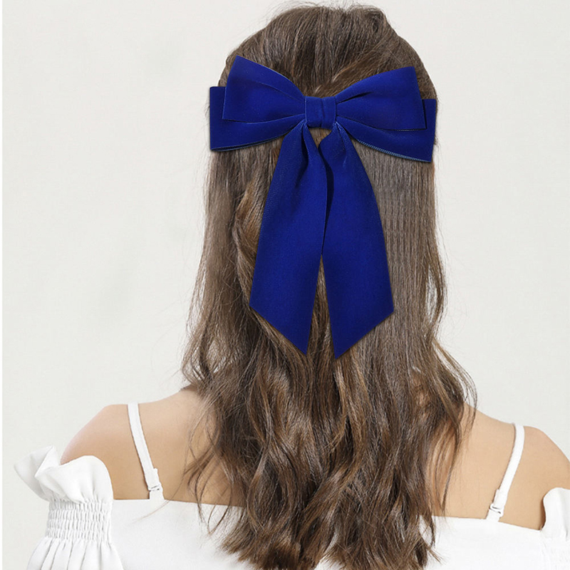Velvet Bowknot Hairpin Display 2