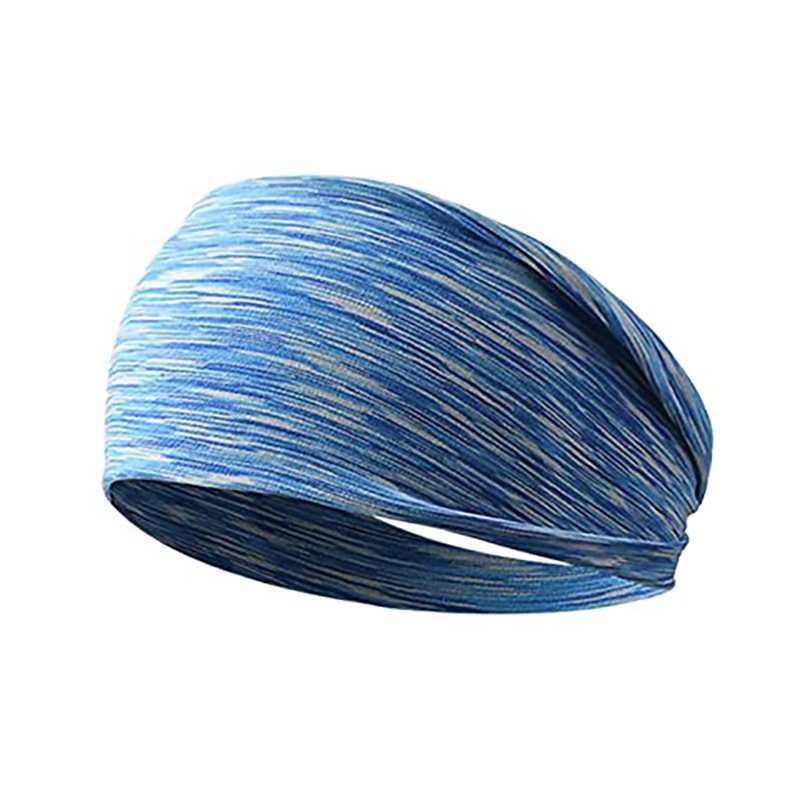Stripe Wide Multi Color Unisex Elastic Sweat-Absorbing Sports Headband Hair Accessory