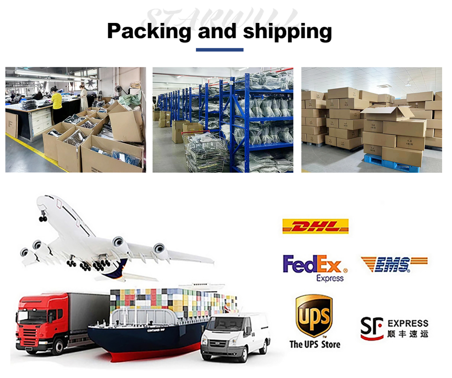 High standard packaging