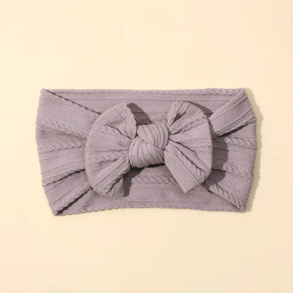2025 New Children's Hair Accessories, Jacquard Bow, Baby Hair Band