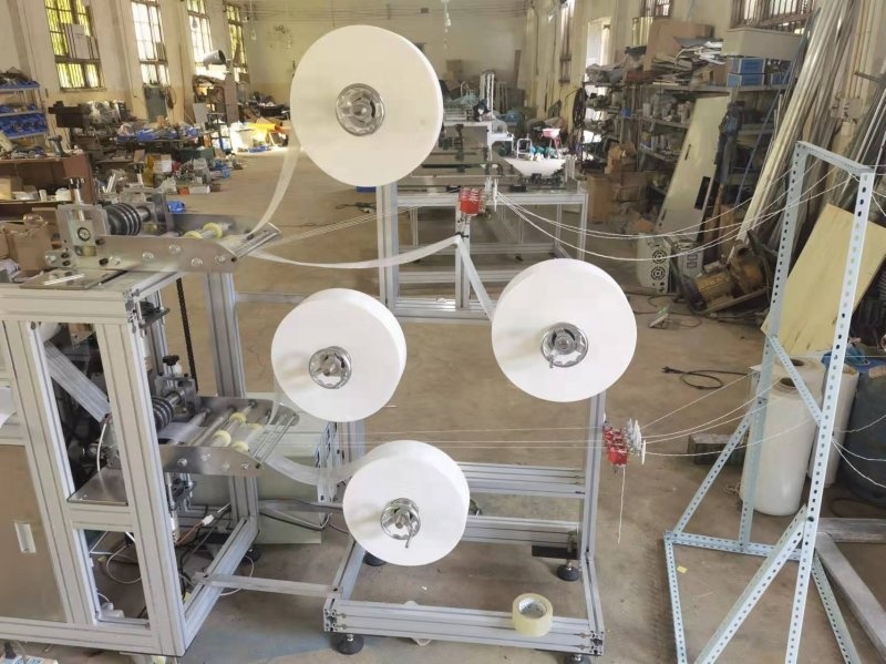 Fully Automatic Non-woven Fabric Hairband Manufacturing Machine