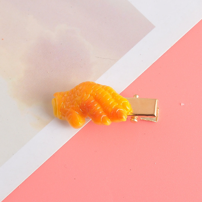 Creative and Funny Simulation Fun Food Duckbill Clip Hair Clip Hair Accessories Factory Wholesale