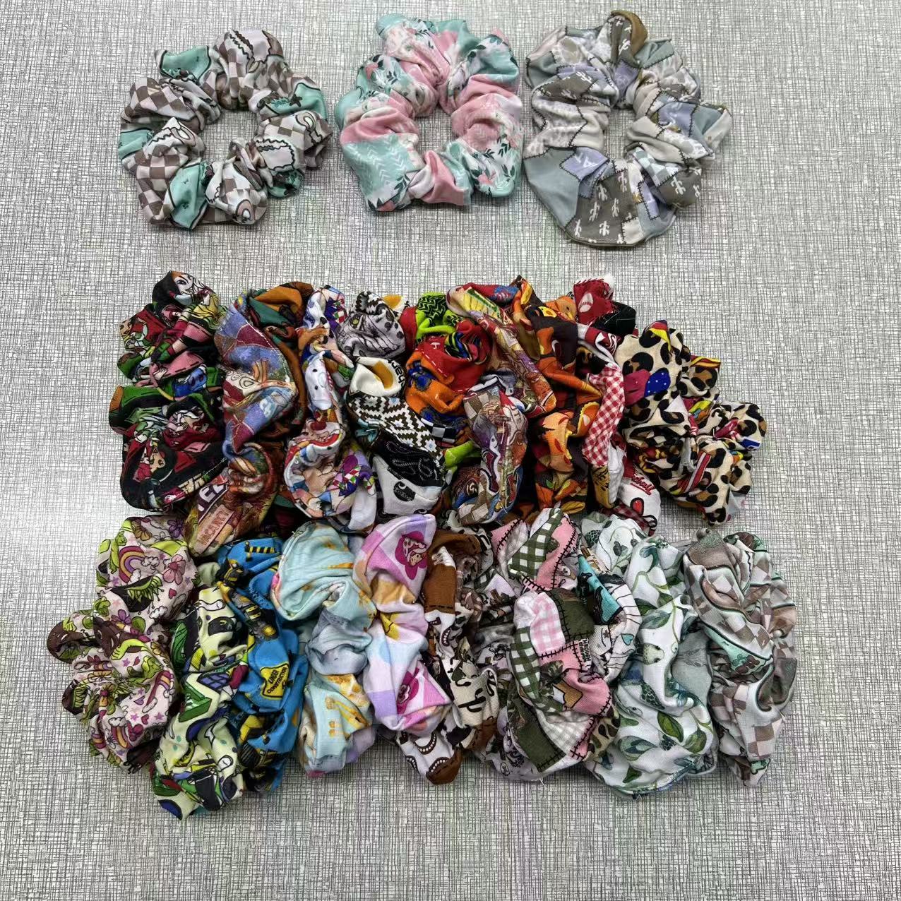 RTS Ultra Soft Bamboo Girl Headwear Character Print Scrunchies for Baby Mystery Box