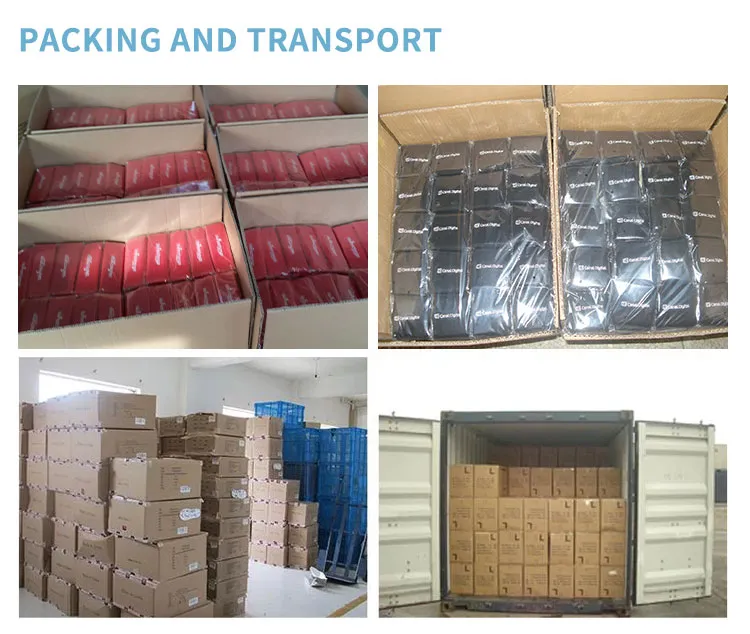 Packing and shipment process