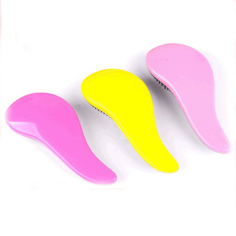 Baby Kids And Women Hair Brush Combs Salon Anti-static Brush Tangle Wet Dry Plastic Handle Tangle Curly Detangling Hair Brush