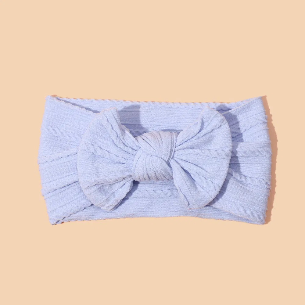 2025 New Children's Hair Accessories, Jacquard Bow, Baby Hair Band