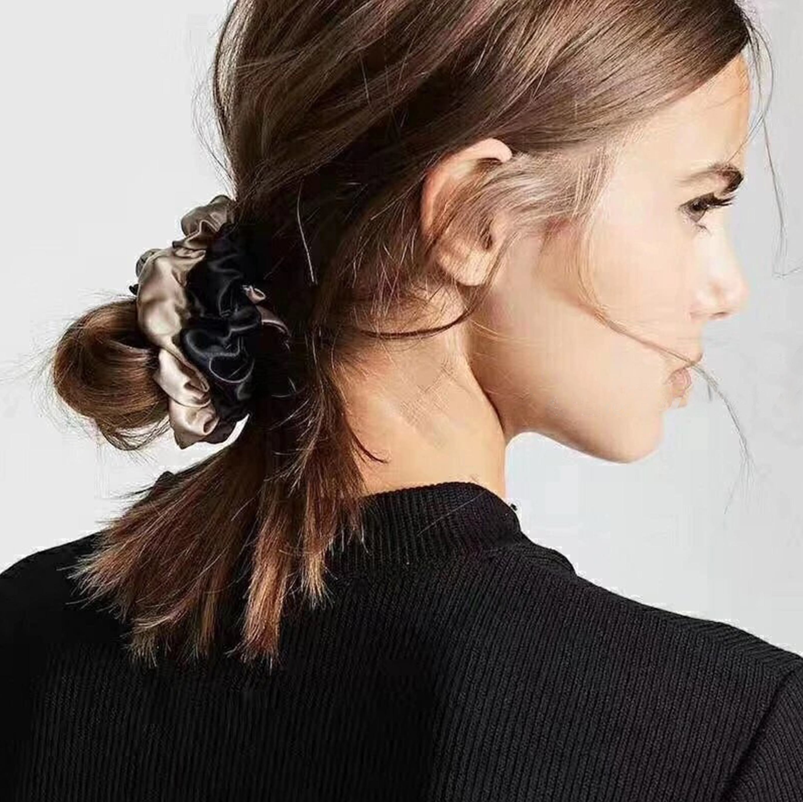 Silk Scrunchie details view 6