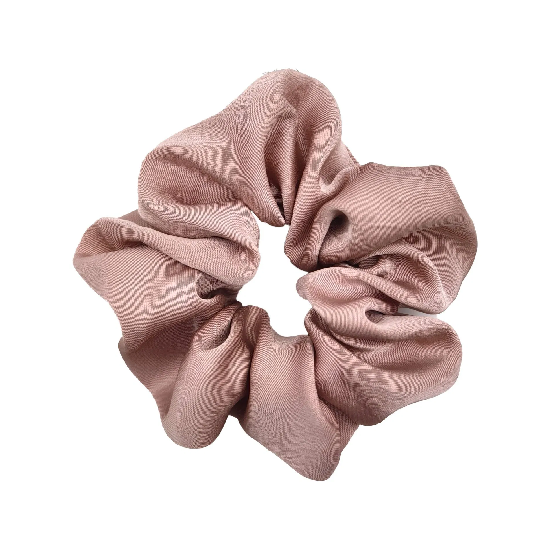 Customized Logo Luxury Satin Silk Scrunchie With OEKO-TEX Custom Gift Box Imitated Silk Scrunchie