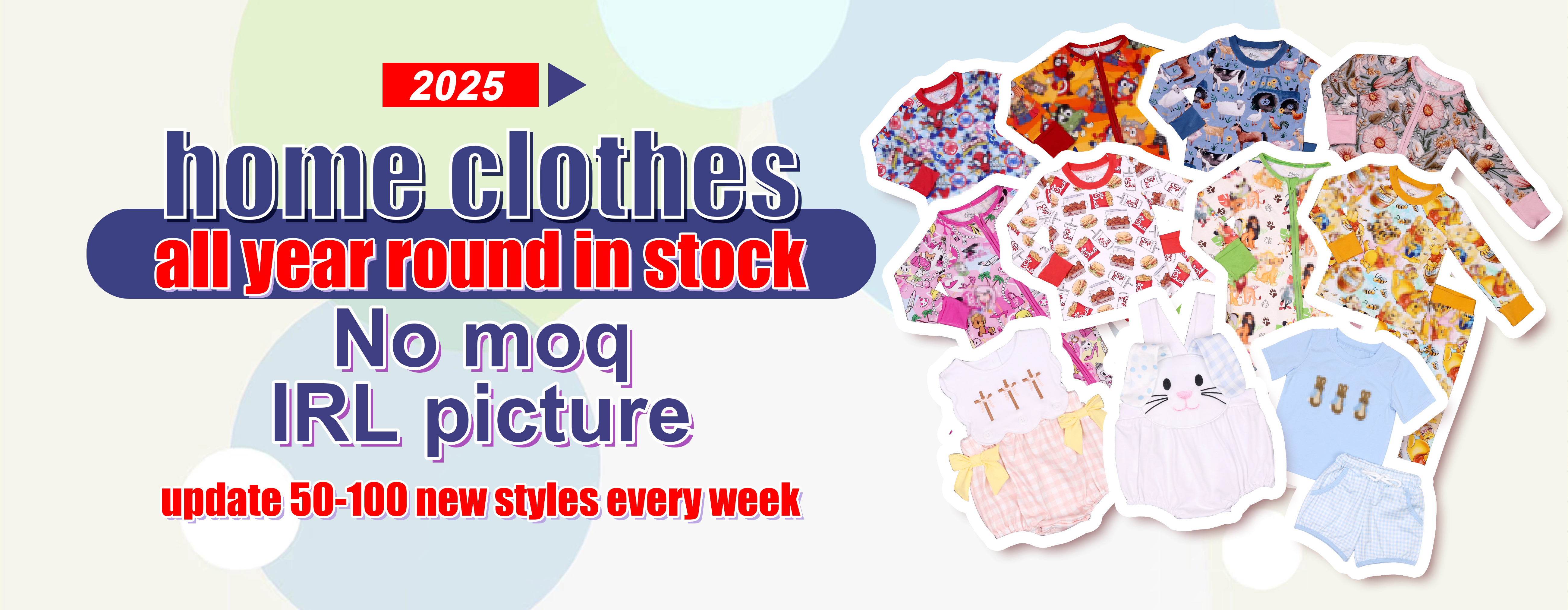 Infant wear close-up