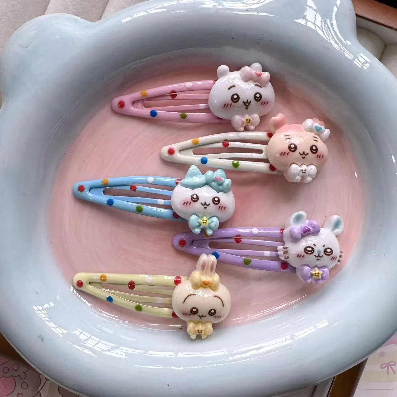 Sweet and Cute Polka DOT Fashion Bb Clip